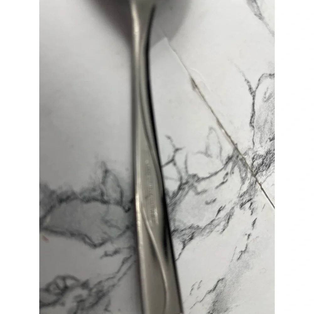 Floral Stainless Steel Soup Spoons &‎ Knives Set USA